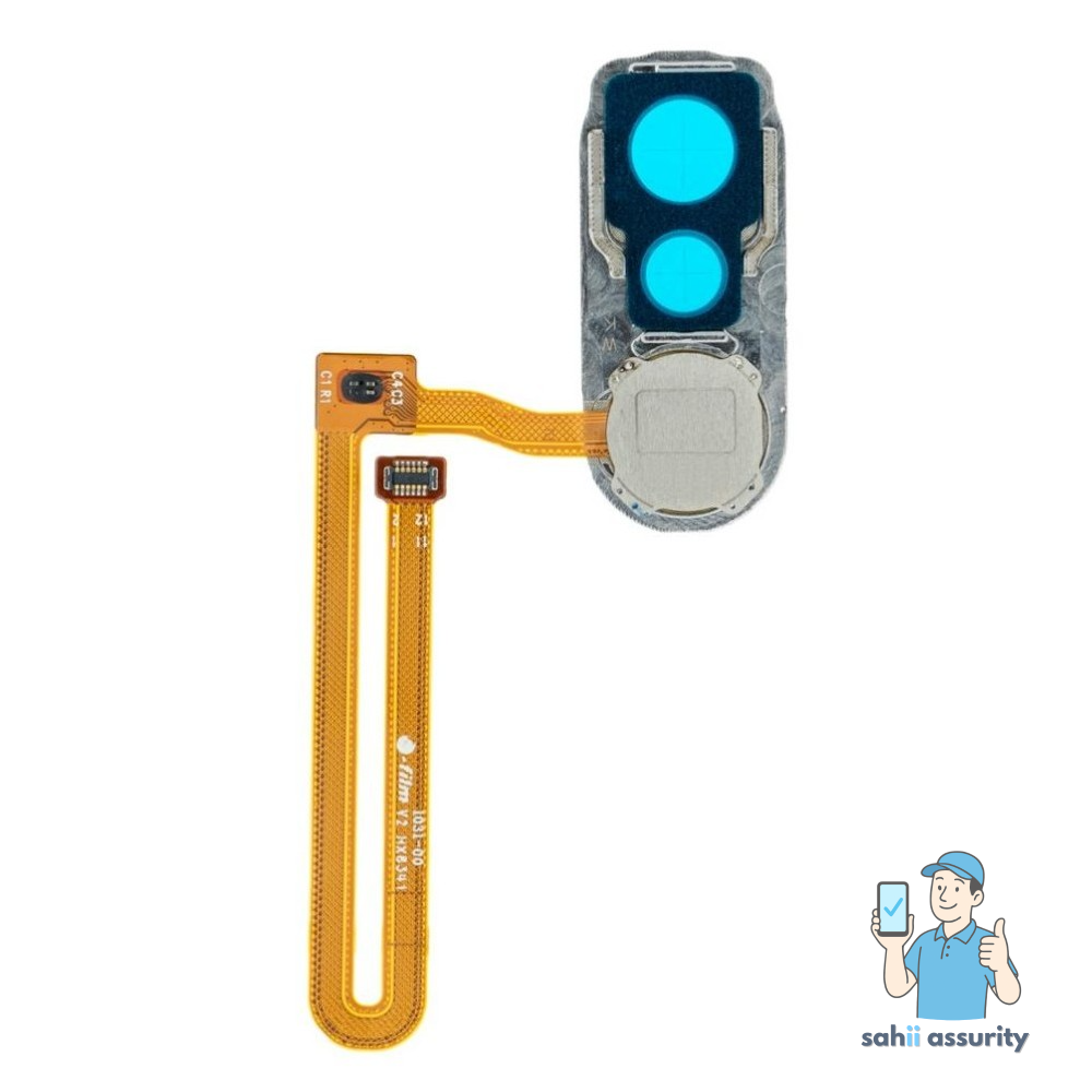 Fingerprint Sensor with Flex Cable for Xiaomi Pocophone F1 Black thumbnail